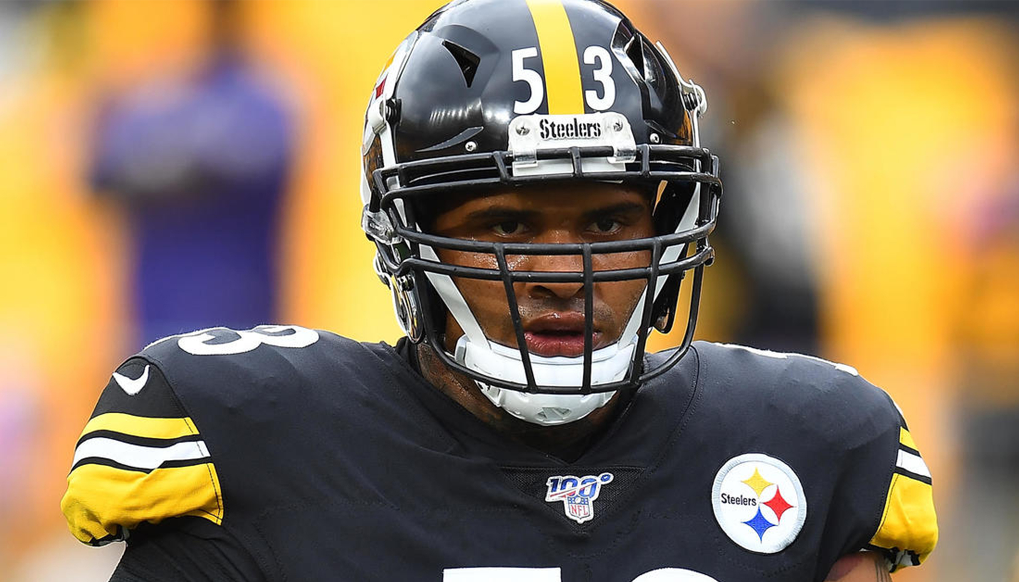 Steelers Maurkice Pouncey wears name of slain police officer on helmet