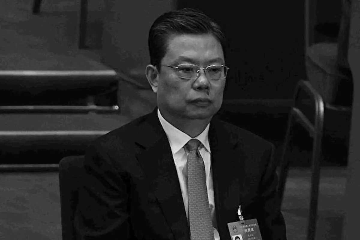 Zhao Leji, secretary of the Central Commission for Discipline Inspection, attends the closing of the 3rd Session of the 12th National People's Congress at the Great Hall of the People in Beijing on March 15, 2015. (Lintao Zhang/AFP/Getty Images)