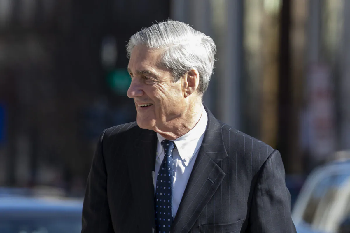 Special Counsel Robert Mueller after attending church in Washington on March 24, 2019. (Tasos Katopodis/Getty Images)