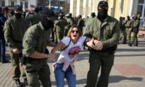 Belarus Police Detain Dozens as Crowds Chant Against Lukashenko