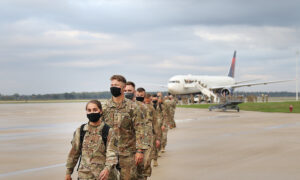 150 National Guard Soldiers Return Home After Year-Long Mobilization in Middle East