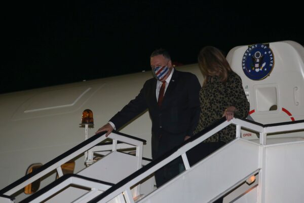 Mike Pompeo and his wife Susan