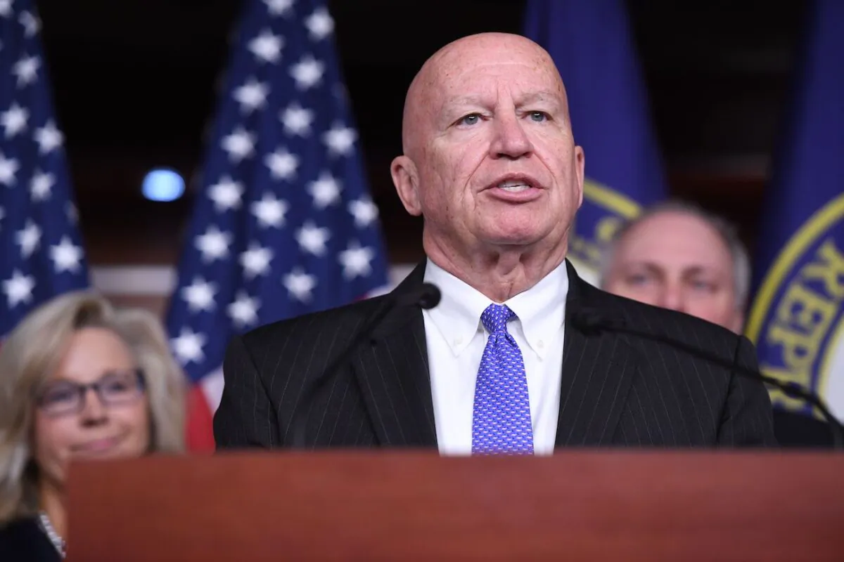 Rep. Kevin Brady (R-Texas) speaks during a press conference on Capitol Hill in Washington, on Dec. 10, 2019. (Saul Loeb/AFP via Getty Images)