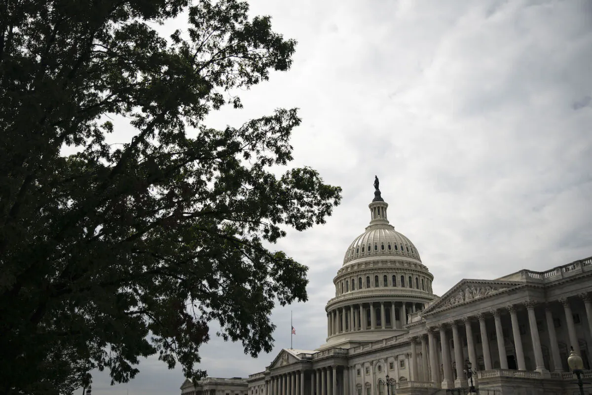 The U.S. Capitol building stands in Washington, Sept. 28, 2020. (Al Drago/Getty Images)