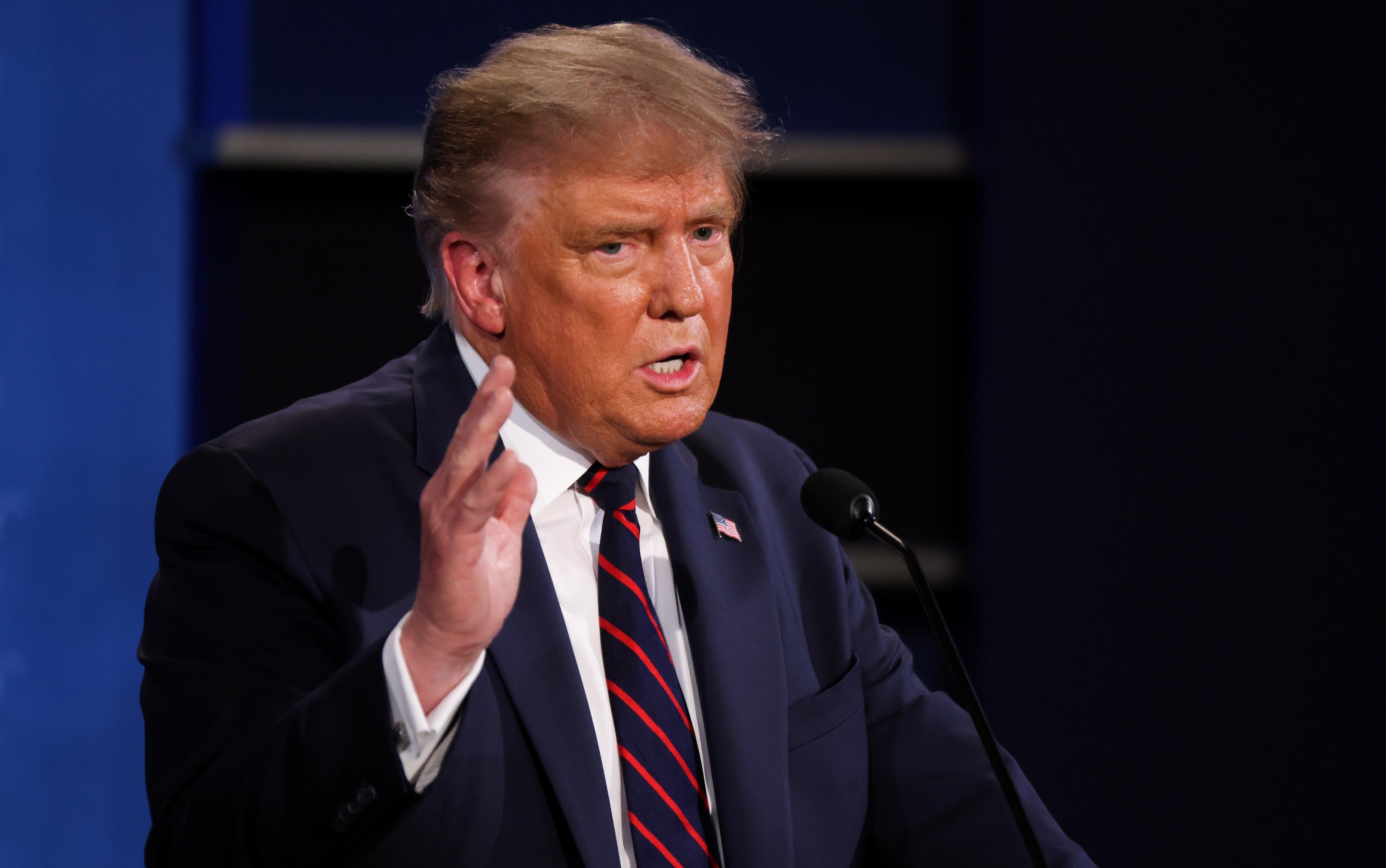 trump during debate