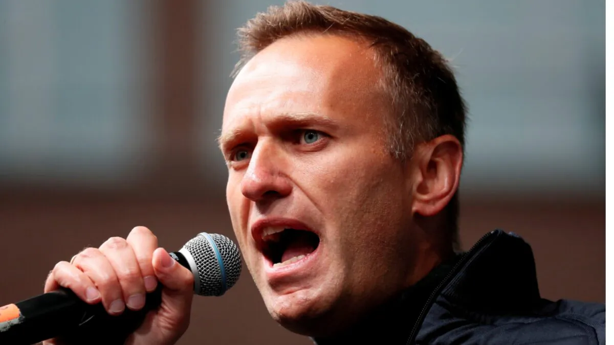 Russian opposition leader Alexei Navalny delivers a speech during a rally to demand the release of jailed protesters, who were detained during opposition demonstrations for fair elections, in Moscow, Russia, on Sept. 29, 2019. (File photo via Reuters)
