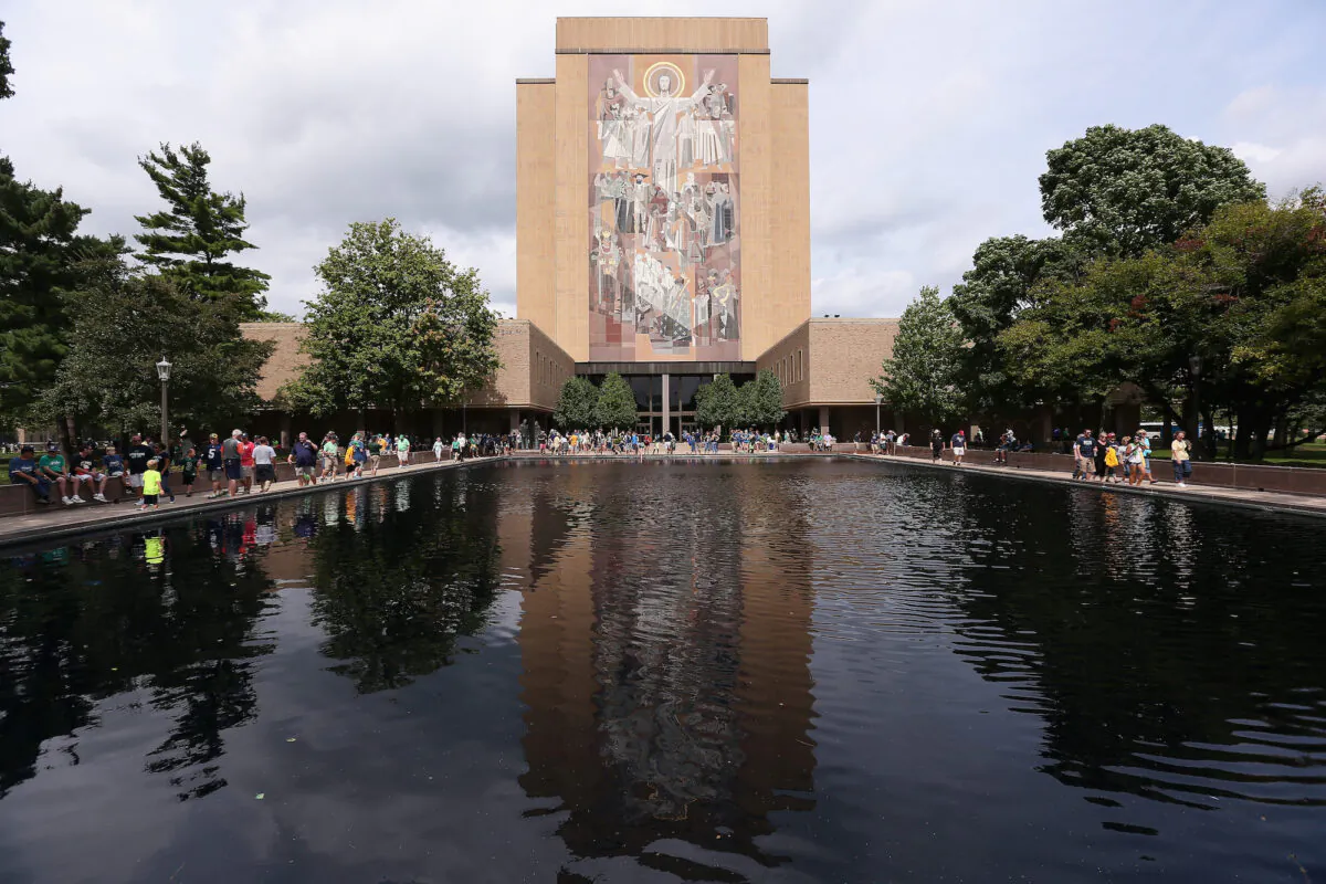 File photo of campus of University of Notre Dame in South Bend, Ind. (Jonathan Daniel/Getty Images)