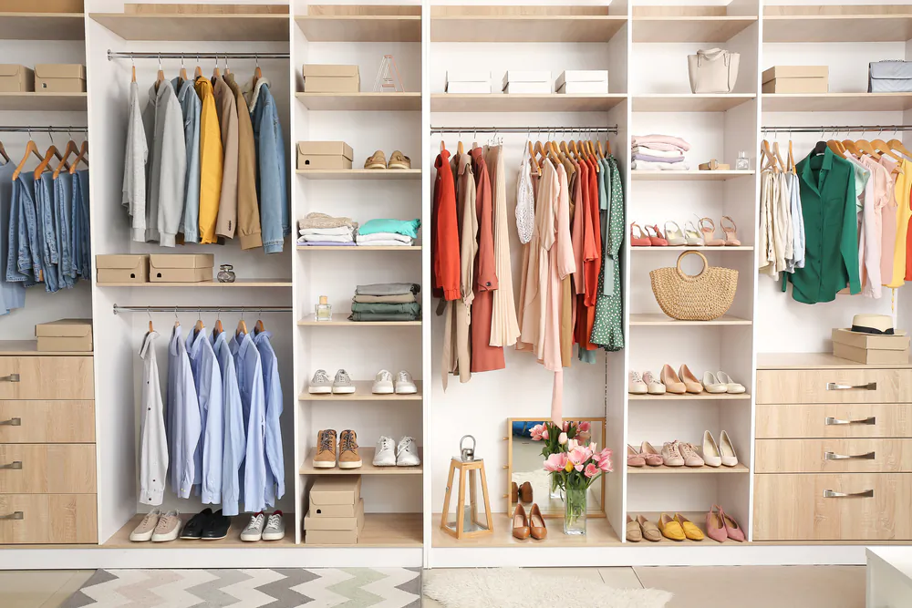 Once your organize your belonging into groups, it's easier to determine what you want to keep. (Pixel-Shot/Shutterstock)