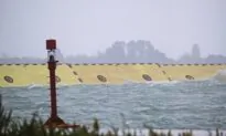 Flood Barrier Successfully Protects Venice From High Tide
