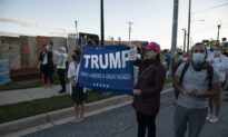 Pro, Anti-Trump Groups Gather Outside Walter Reed, Where Trump Is Being Treated