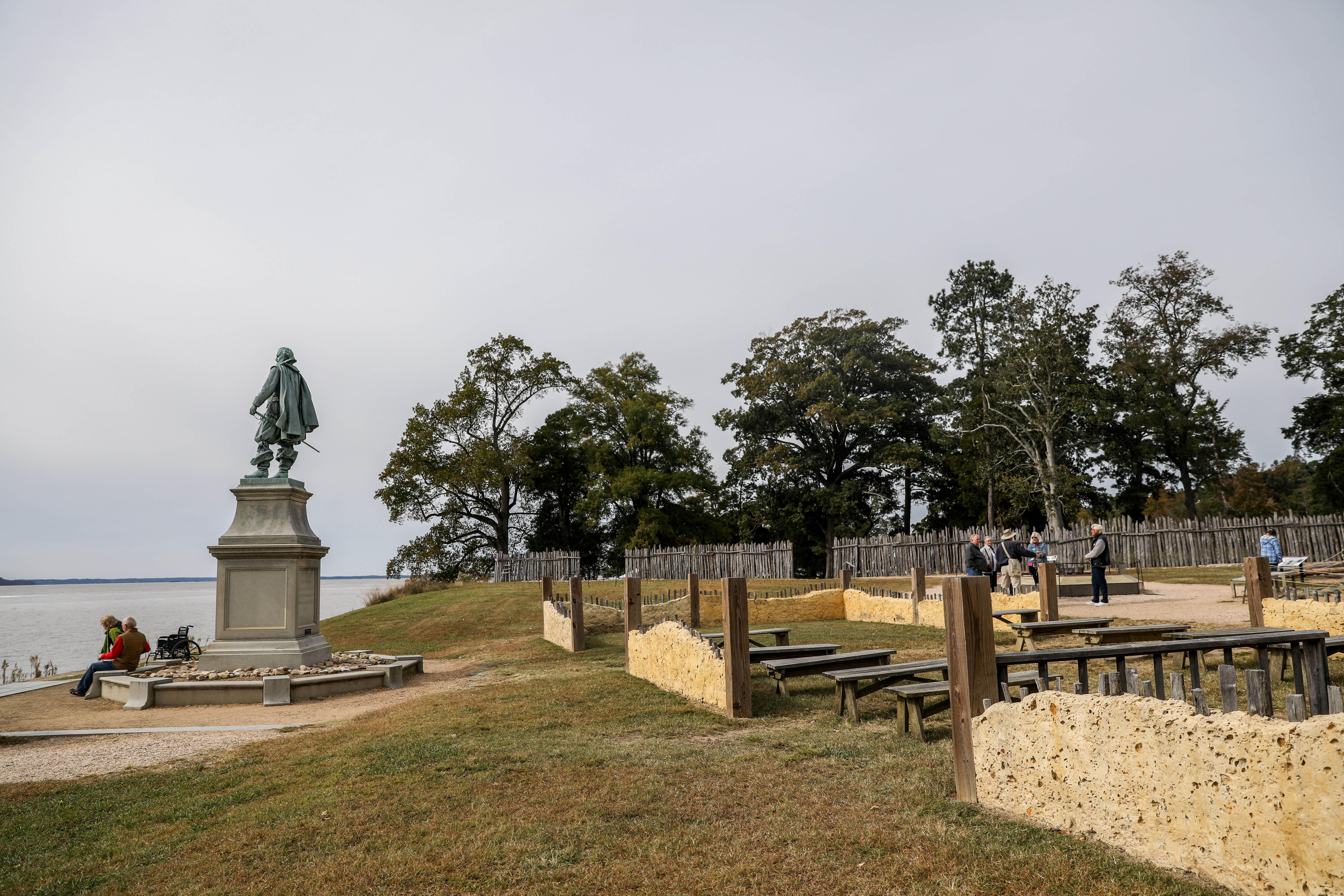 Historic Jamestowne, Va., on Oct. 25, 2018. (Samira Bouaou/The Epoch Times)