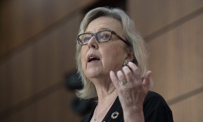 Green Party Leader Elizabeth May Suffered Stroke Not Fatigue As First Thought The Epoch Times 0996