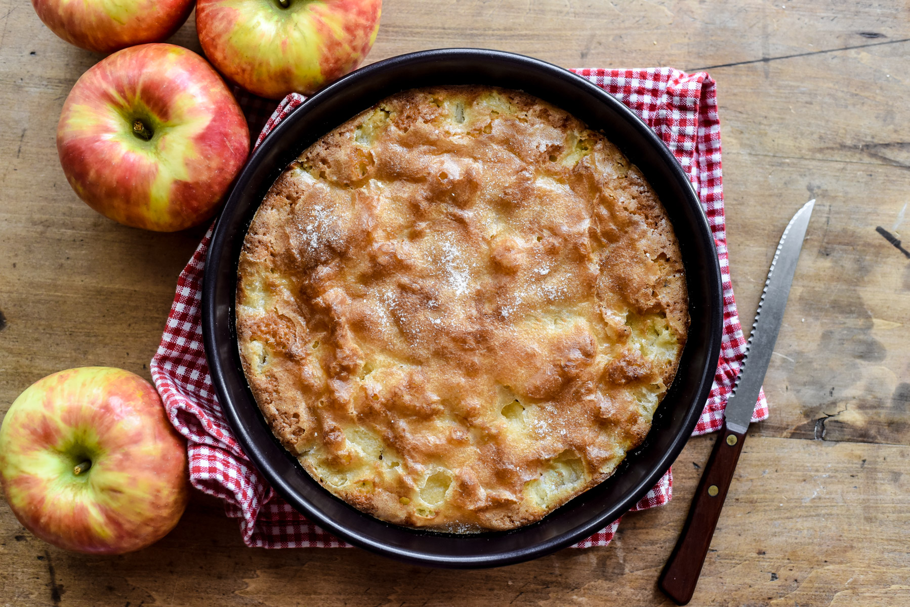 french apple cake