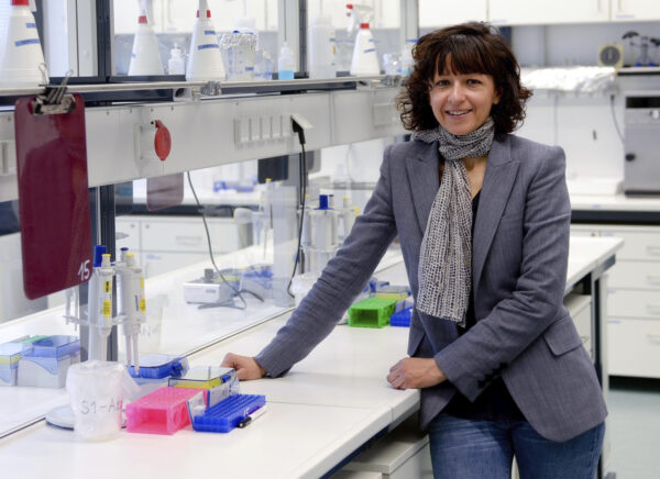 French microbiologist Emmanuelle Charpentier