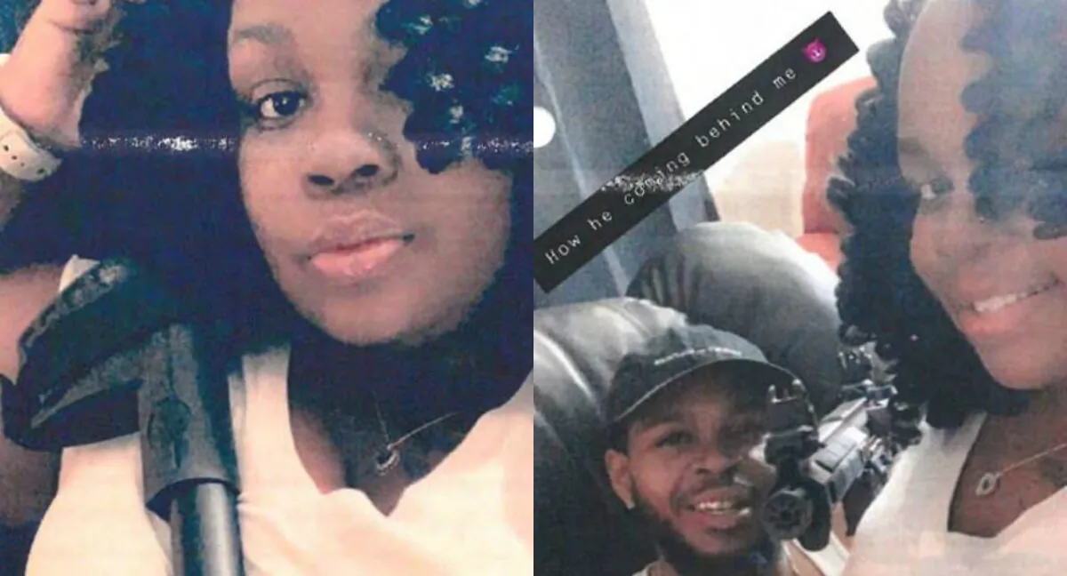 Breonna Taylor in file photographs released by the Louisville Metro Police Department. On right, she is pictured with Kenneth Walker, her boyfriend, who fired at police officers during a March 13, 2020, raid, prompting them to fire back. (Louisville Metro Police Department)