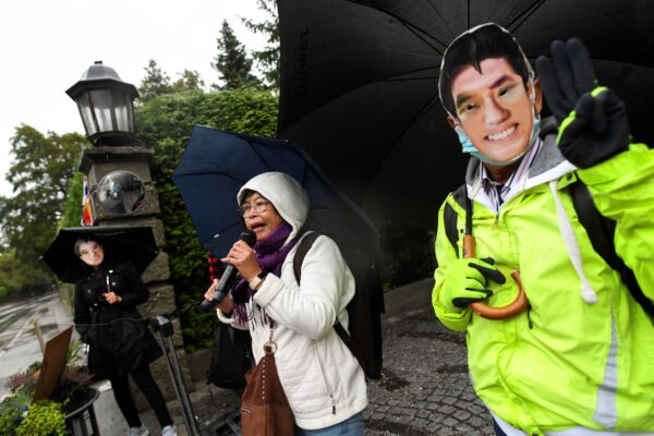 Thai activists demonstrate
