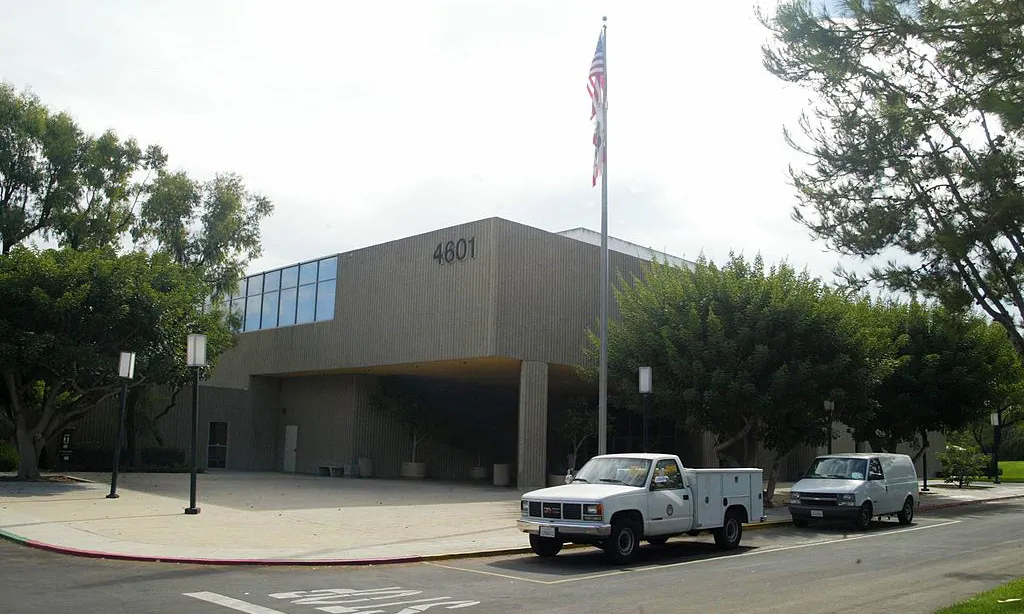 The Harbor Justice Center in Newport Beach, Calif., on Sept. 6, 2002. (Frazer Harrison/Getty Images)