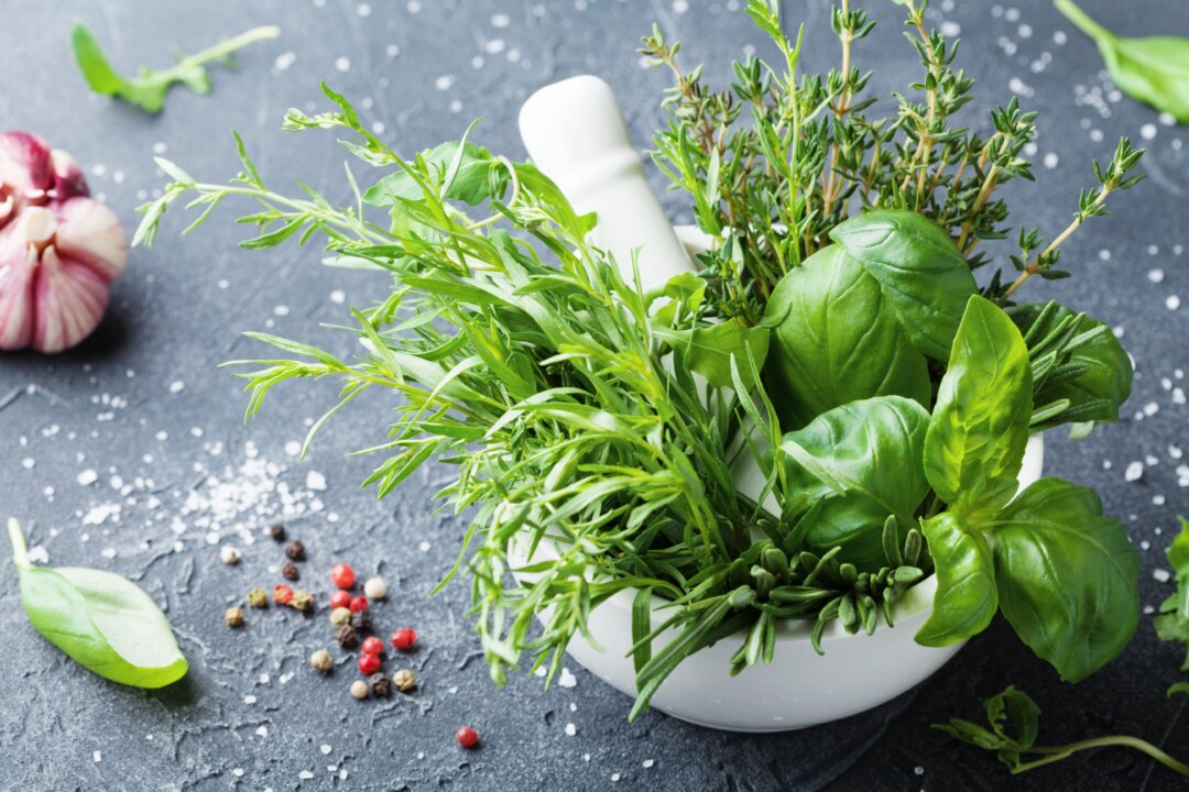 Vegetables and herbs offer a soothing suite of nutrients and antioxidants that can help the body resist disease.  (Julia Sudnitskaya/Shutterstock)