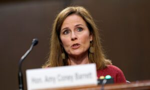 Supreme Court Nominee Barrett Answers Questions on Abortion, Second Amendment