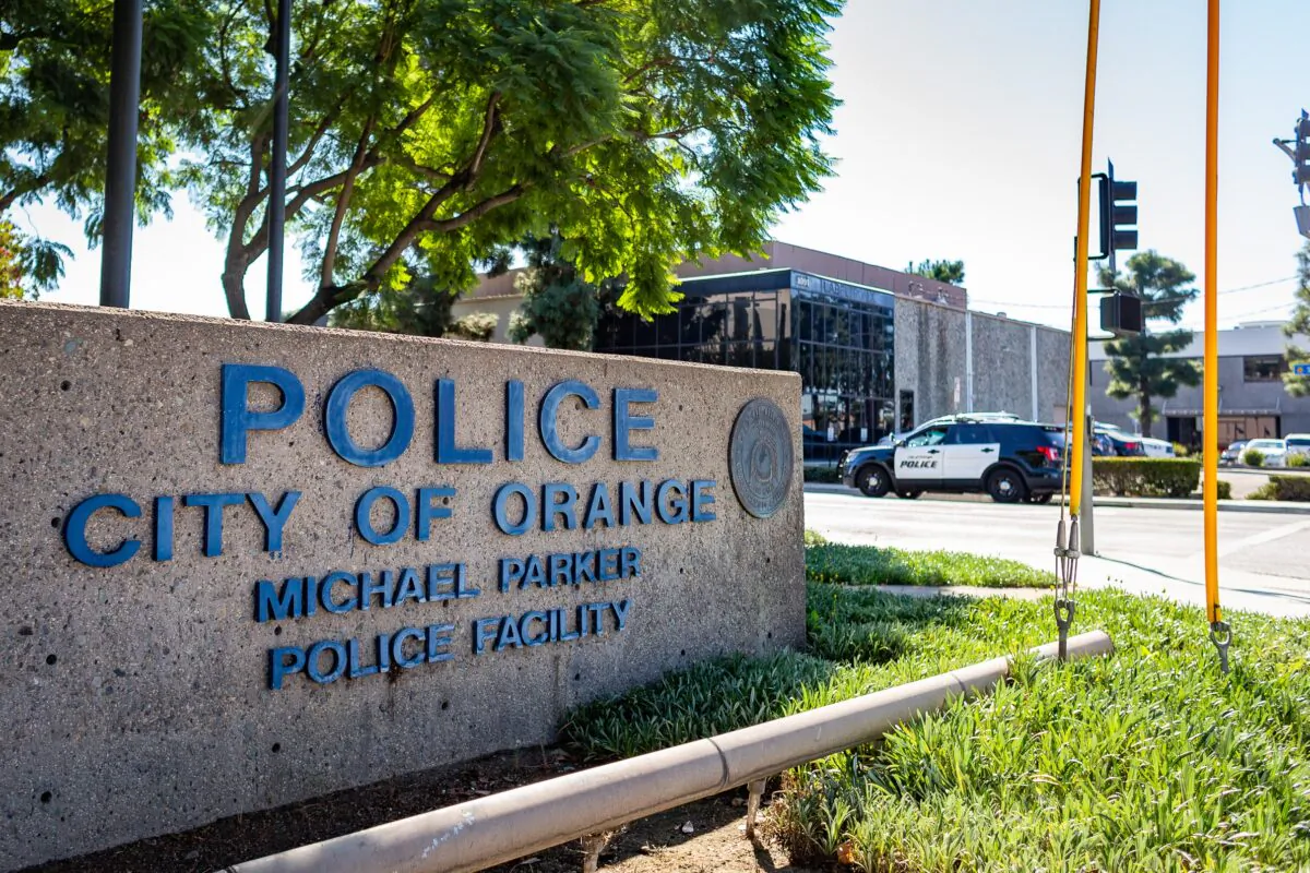 The Michael Parker Police Facility in Orange, Calif., on Oct. 14, 2020. (John Fredricks/The Epoch Times)