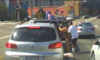 Suspect Attacks Woman in Pro-Trump Caravan