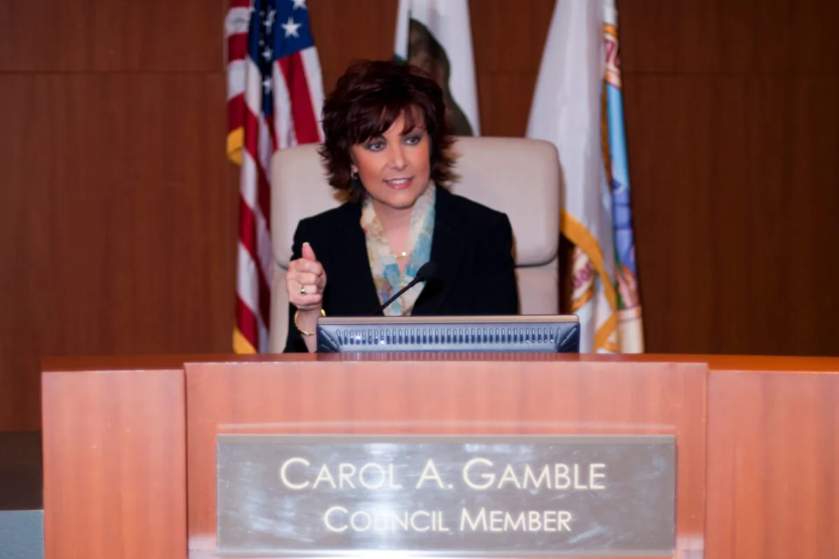 Rancho Santa Margarita City Councilmember Carol Gamble is one of two incumbents vying for seats against seven contenders in the November 2020 election. (Courtesy of Carol Gamble)