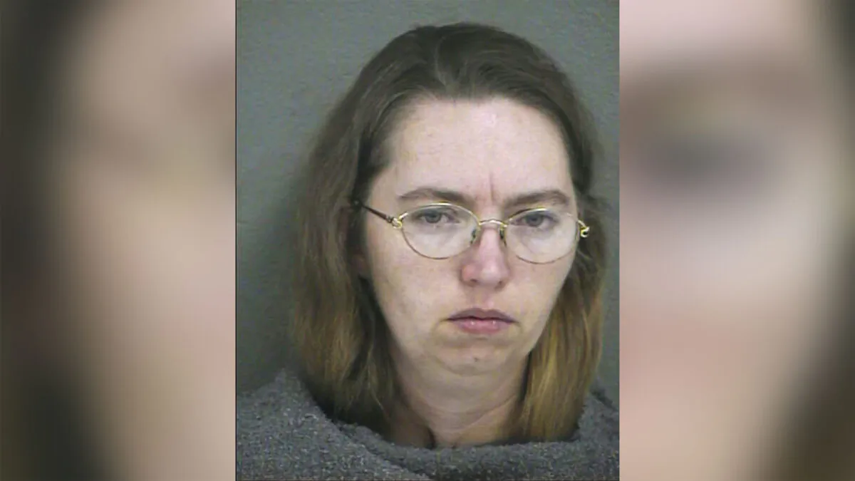 Lisa Montgomery in a booking photo. (Wyandotte County Sheriff's Department via Getty Images)