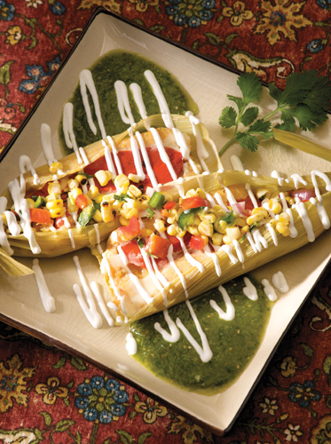 Sweet Corn Tamale at La Posada's Turquoise Room. (Courtesy of the Turquoise Room)