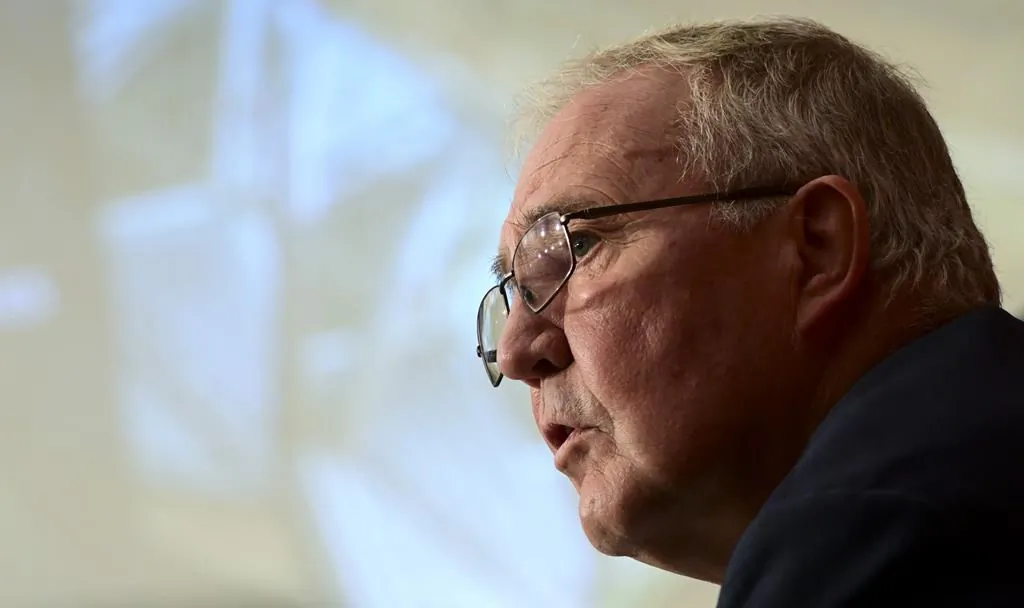 Bill Blair, Minister of Public Safety and Emergency Preparedness, takes part in a press conference in Ottawa, on Oct. 19, 2020. (The Canadian Press/Sean Kilpatrick)