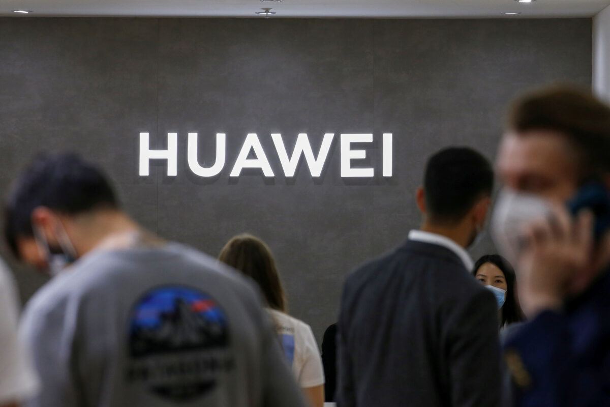 The Huawei logo