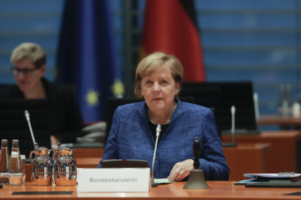 German Chancellor Angela Merkel