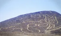 Huge 2,000-Year-Old ‘Relaxing Cat’ Geoglyph Found Etched into Peruvian Hillside