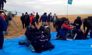 Trio Who Lived on Space Station Return to Earth Safely