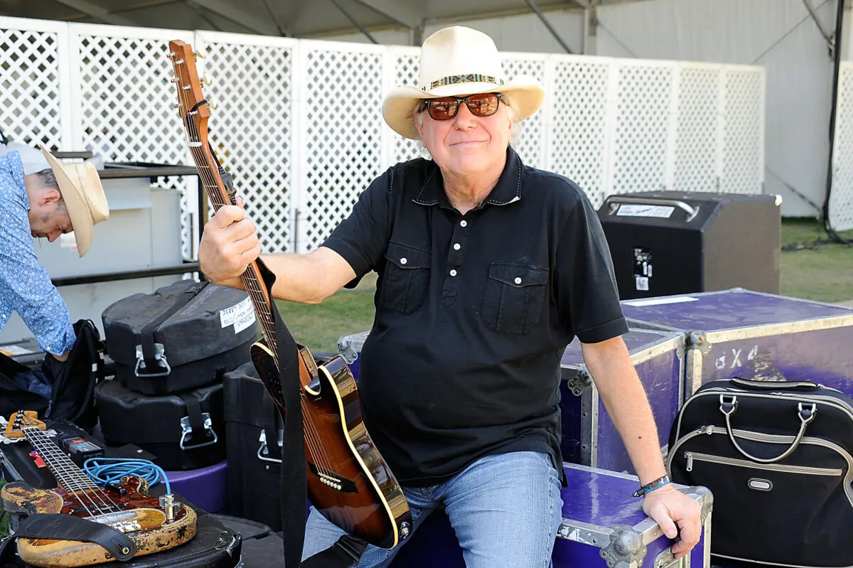 Musician Jerry Jeff Walker poses backstage during day two of California's Stagecoach Country Music Festival held at the Empire Polo Club in Indio, Calif., on April 26, 2009. (Frazer Harrison/Getty Images)