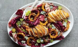 The Best Warm Chicken Salad With Pan Drippings Vinaigrette