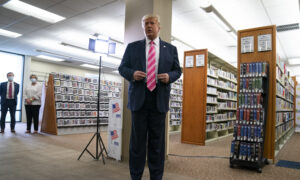 Trump Casts Early, In-Person Vote in Florida