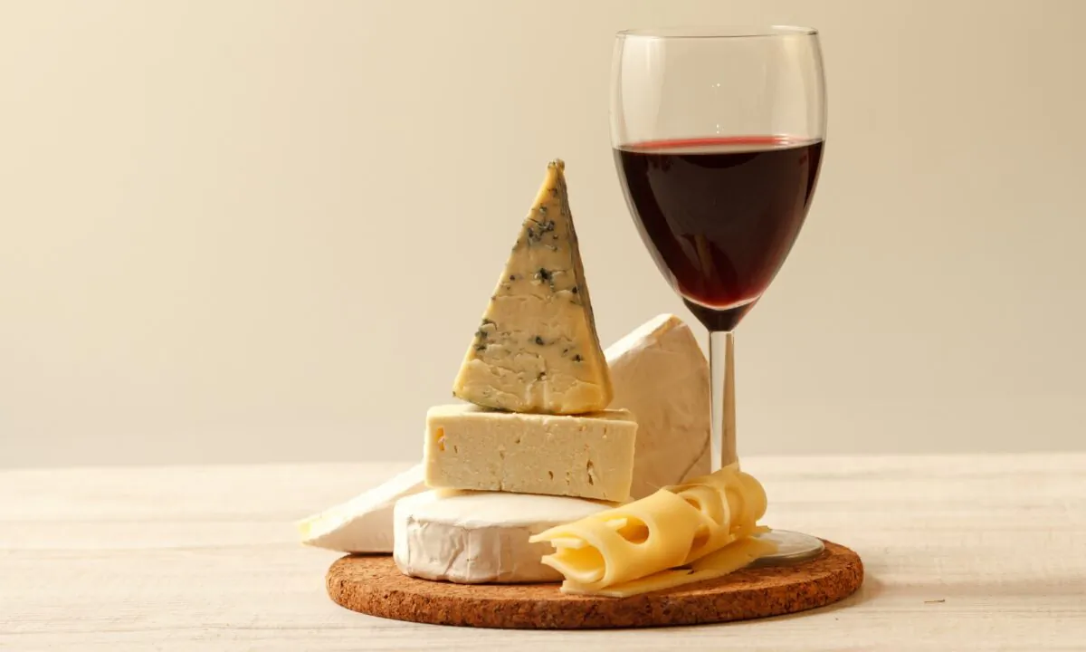 Wine loves cheese, and cheese loves wine. (Nadki/Shutterstock)