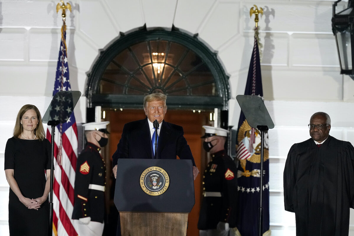 Trump speaks