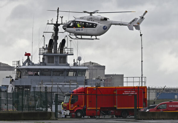 French rescue helicopter