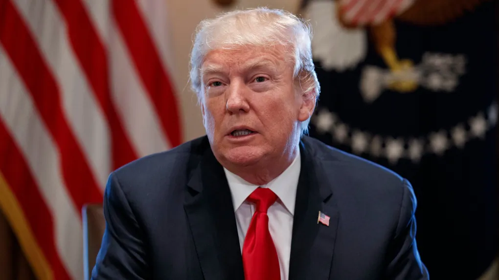 U.S. President Donald Trump speaks during a meeting with steel and aluminum executives at the White House on March 1, 2018, in Washington. (AP Photo/Evan Vucci)