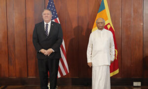 Pompeo Says China Has Brought Bad Deals and Lawlessness to Sri Lanka