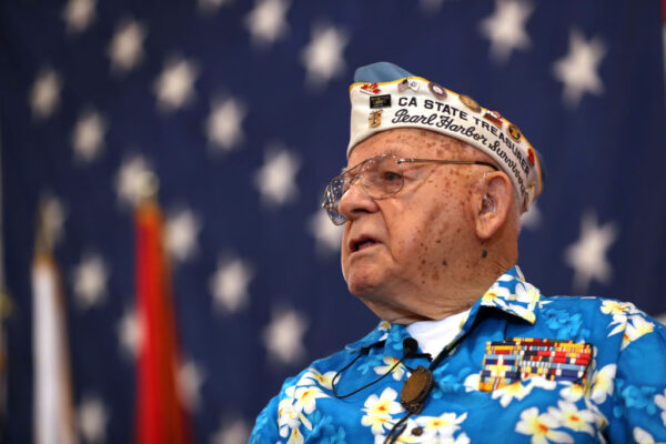 Pearl Harbor survivor Mickey Ganitch