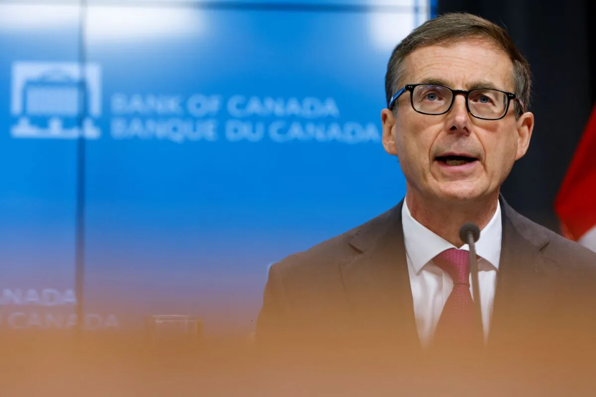 Bank of Canada Governor Tiff Macklem speaks during a news conference in Ottawa, on Oct. 28, 2020. (Reuters/Blair Gable)