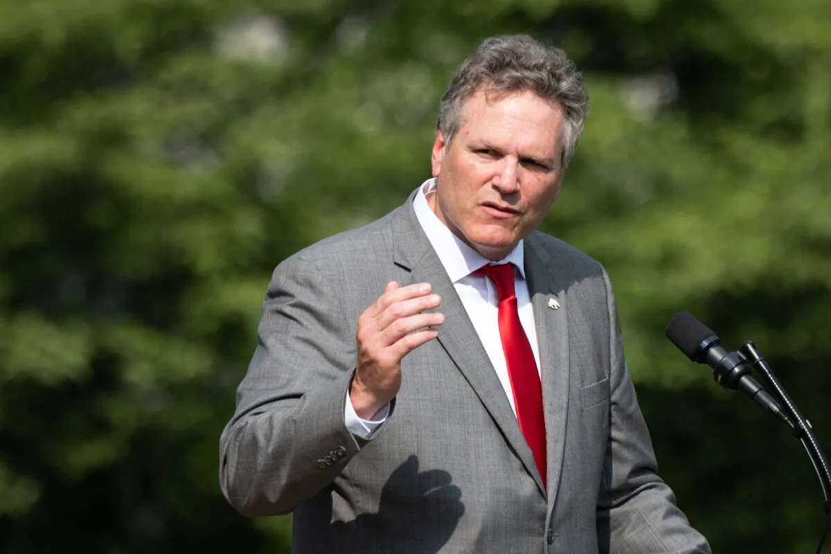 Alaska Governor Mike Dunleavy speaks at the White House in Washington, D.C., on July 16, 2020 (Jim Watson/AFP via Getty Images)