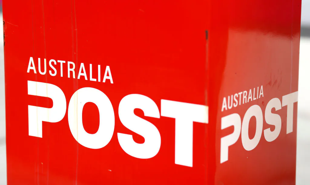 A general view of Australia Post mailboxes in Coogee on October 28, 2020 in Sydney, Australia. An investigation has been launched by Prime Minister Scott Morrison into Australia Post after revelations by chief executive Christine Holgate during Senate estimates last week that the government-owned business had bought four Cartier watches worth almost $20,000. ( Ryan Pierse/Getty Images)