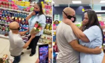 Man Proposes to High School Sweetheart at a Busy Store After 35 Years: Video