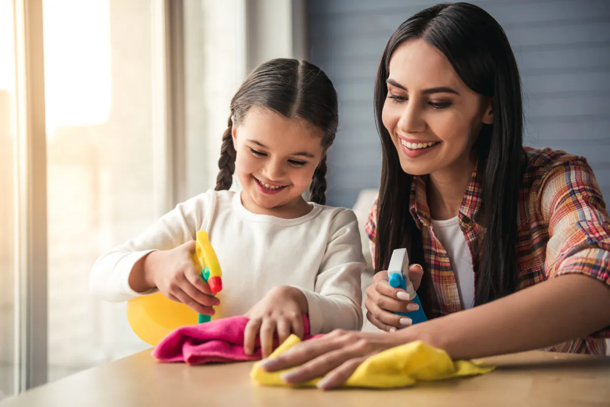 Have the kids help out with chores. These are things they will eventually have to learn to do on their own. (VGstockstudio/Shutterstock)