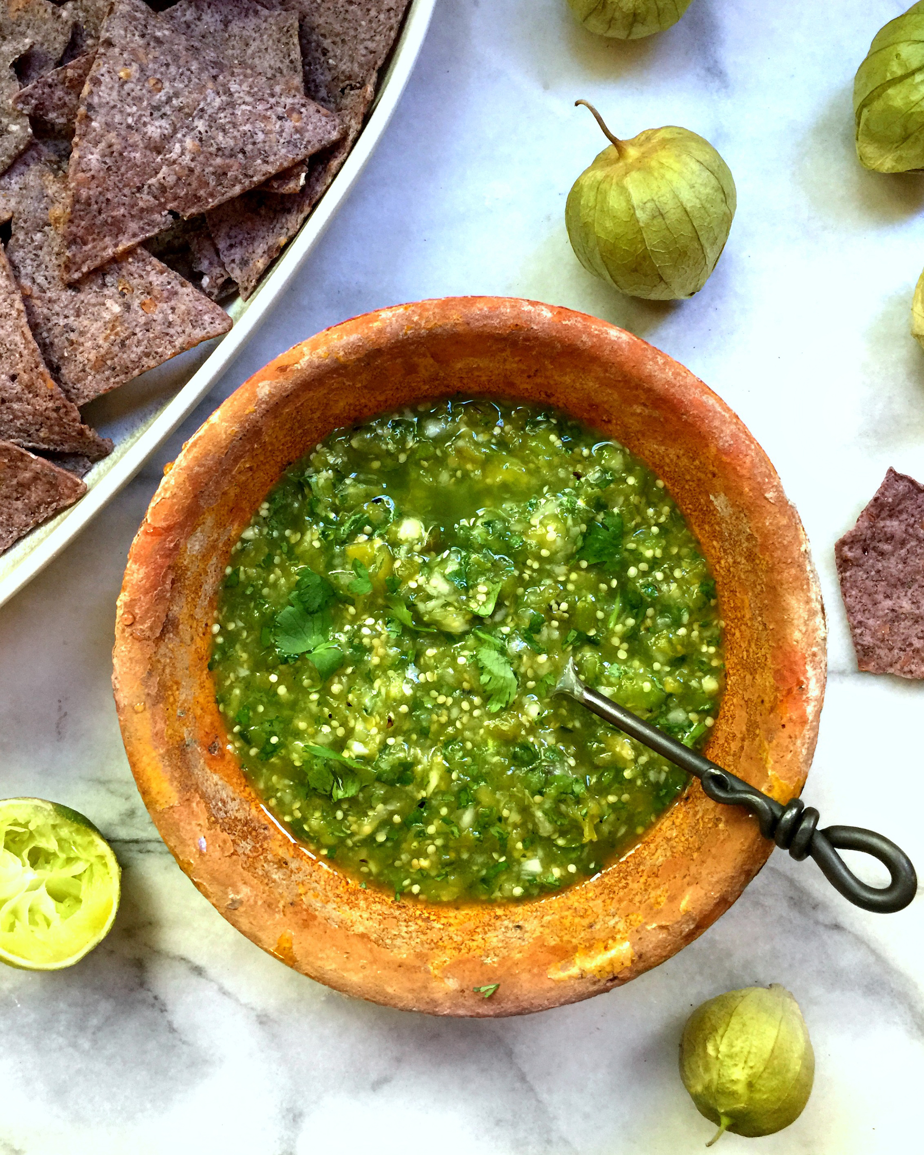 Tomatillo salsa