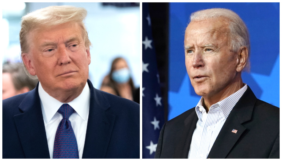 Trump and Biden