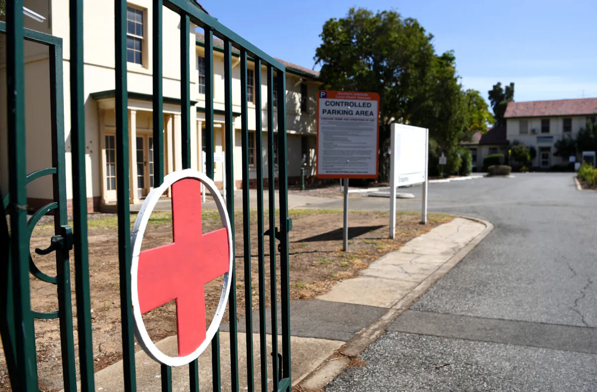 The Reactivating the Repat Hospital in Adelaide, Australia on March 11, 2020. (Tracey Nearmy/Getty Images)